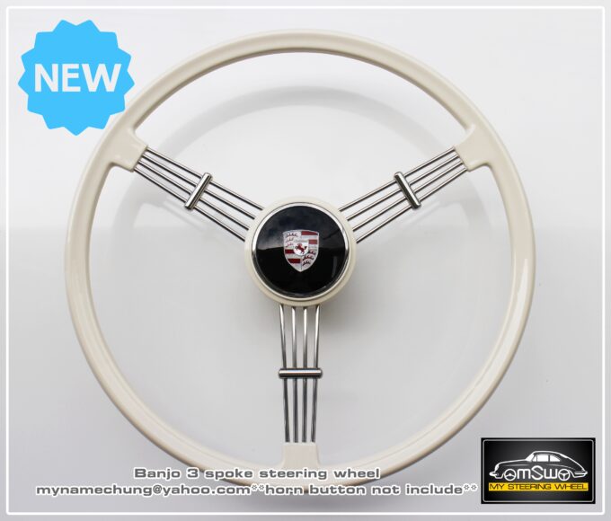 banjo 3 spoke steering wheel